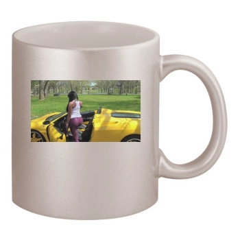 Nicki Minaj 11oz Metallic Silver Mug