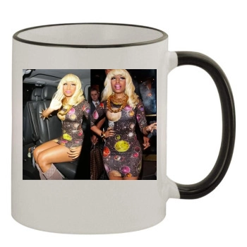 Nicki Minaj 11oz Colored Rim & Handle Mug