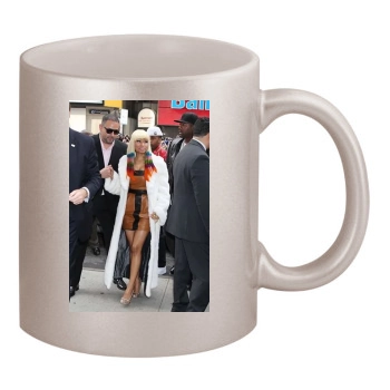 Nicki Minaj 11oz Metallic Silver Mug