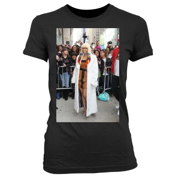 Nicki Minaj Women's Junior Cut Crewneck T-Shirt