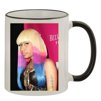 Nicki Minaj 11oz Colored Rim & Handle Mug