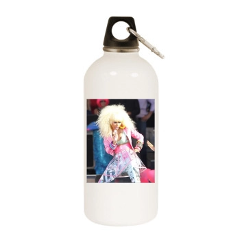 Nicki Minaj White Water Bottle With Carabiner