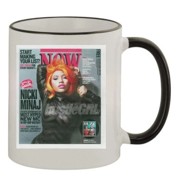 Nicki Minaj 11oz Colored Rim & Handle Mug