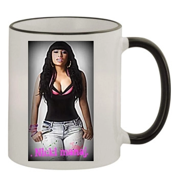 Nicki Minaj 11oz Colored Rim & Handle Mug