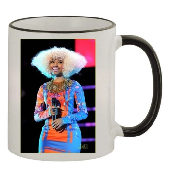 Nicki Minaj 11oz Colored Rim & Handle Mug