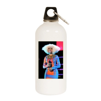 Nicki Minaj White Water Bottle With Carabiner