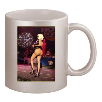 Nicki Minaj 11oz Metallic Silver Mug