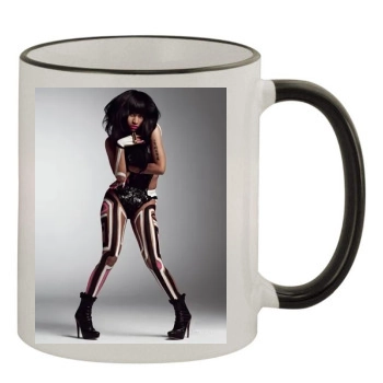 Nicki Minaj 11oz Colored Rim & Handle Mug