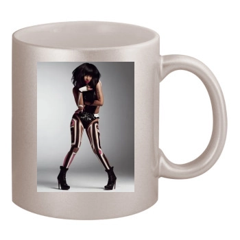 Nicki Minaj 11oz Metallic Silver Mug