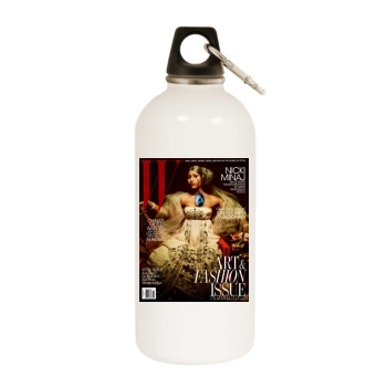 Nicki Minaj White Water Bottle With Carabiner