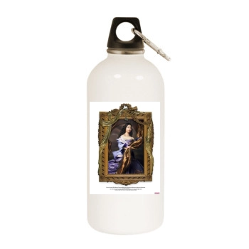 Nicki Minaj White Water Bottle With Carabiner