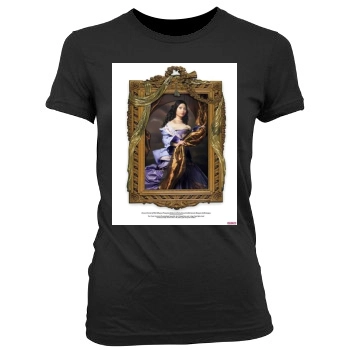 Nicki Minaj Women's Junior Cut Crewneck T-Shirt