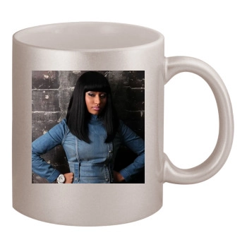 Nicki Minaj 11oz Metallic Silver Mug