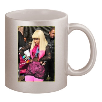 Nicki Minaj 11oz Metallic Silver Mug