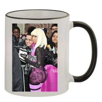 Nicki Minaj 11oz Colored Rim & Handle Mug