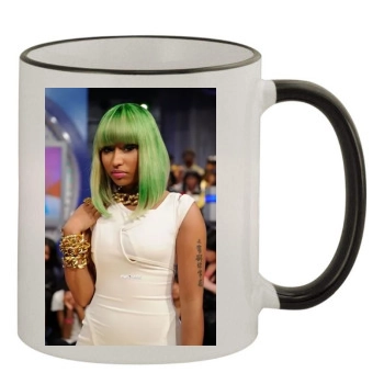 Nicki Minaj 11oz Colored Rim & Handle Mug