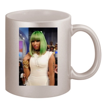 Nicki Minaj 11oz Metallic Silver Mug