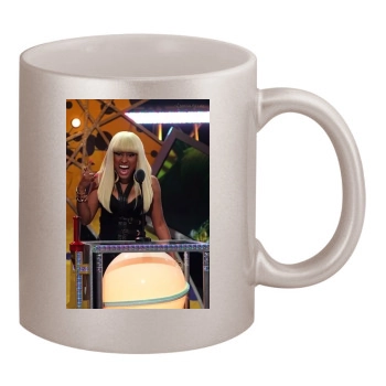 Nicki Minaj 11oz Metallic Silver Mug