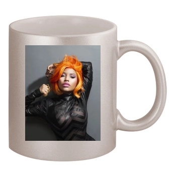 Nicki Minaj 11oz Metallic Silver Mug