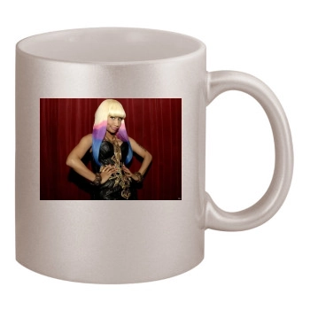 Nicki Minaj 11oz Metallic Silver Mug