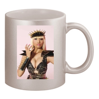 Nicki Minaj 11oz Metallic Silver Mug