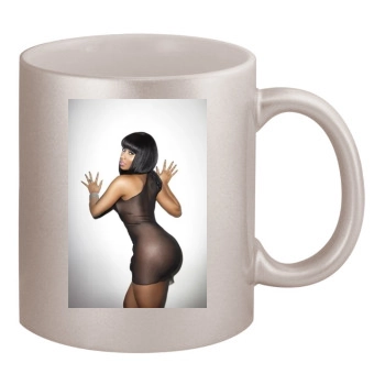 Nicki Minaj 11oz Metallic Silver Mug