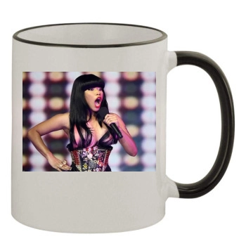 Nicki Minaj 11oz Colored Rim & Handle Mug