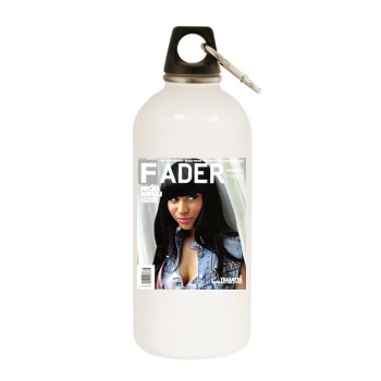 Nicki Minaj White Water Bottle With Carabiner