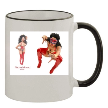 Nicki Minaj 11oz Colored Rim & Handle Mug