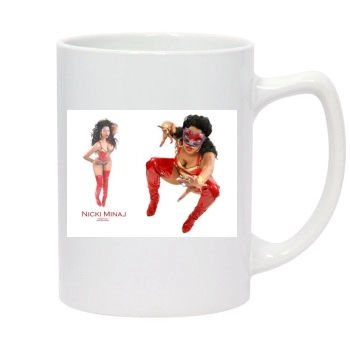 Nicki Minaj 14oz White Statesman Mug