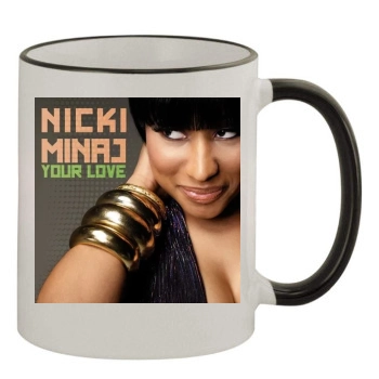 Nicki Minaj 11oz Colored Rim & Handle Mug