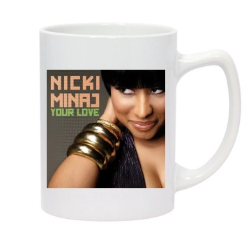 Nicki Minaj 14oz White Statesman Mug