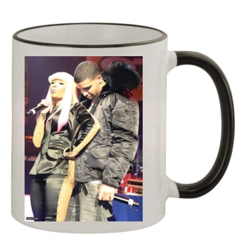 Nicki Minaj 11oz Colored Rim & Handle Mug