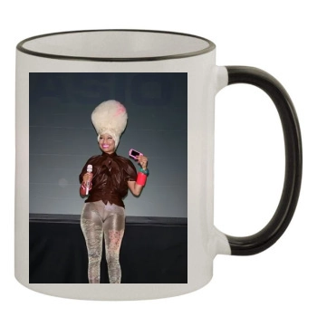 Nicki Minaj 11oz Colored Rim & Handle Mug