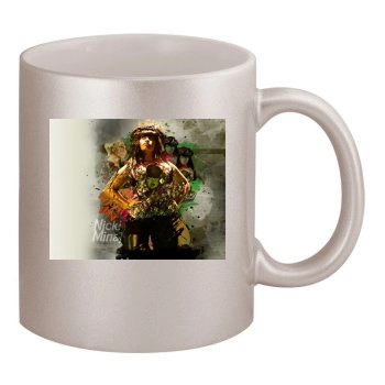 Nicki Minaj 11oz Metallic Silver Mug