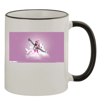 Nicki Minaj 11oz Colored Rim & Handle Mug