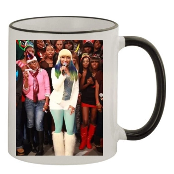 Nicki Minaj 11oz Colored Rim & Handle Mug