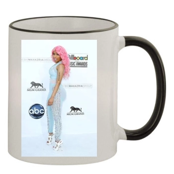 Nicki Minaj 11oz Colored Rim & Handle Mug