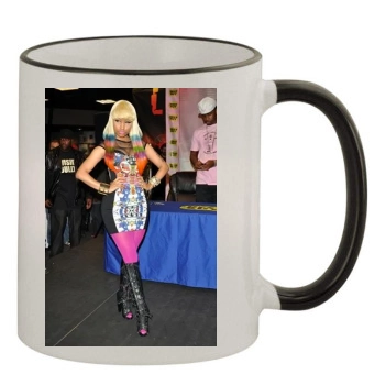 Nicki Minaj 11oz Colored Rim & Handle Mug