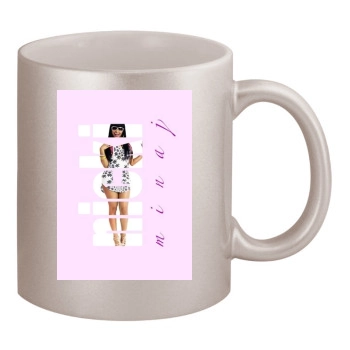 Nicki Minaj 11oz Metallic Silver Mug