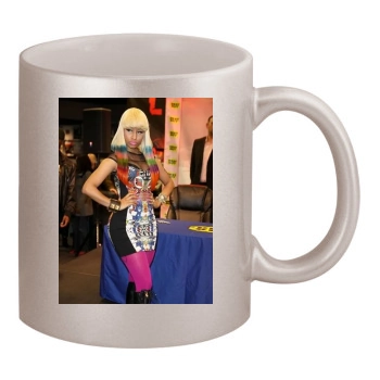 Nicki Minaj 11oz Metallic Silver Mug