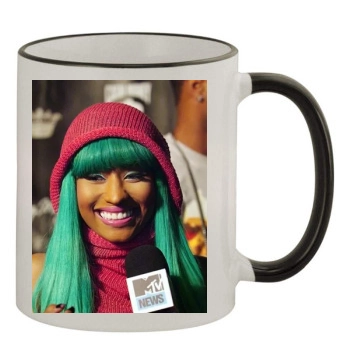 Nicki Minaj 11oz Colored Rim & Handle Mug