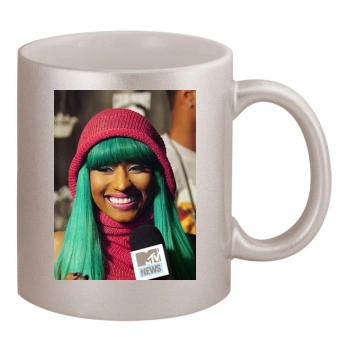 Nicki Minaj 11oz Metallic Silver Mug