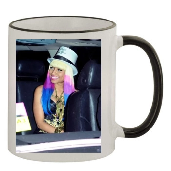 Nicki Minaj 11oz Colored Rim & Handle Mug