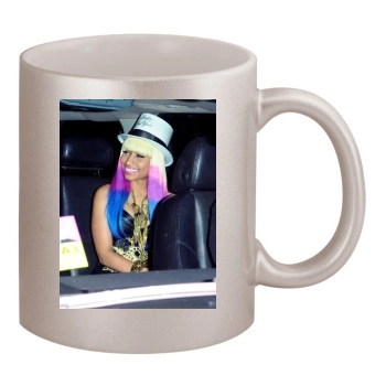 Nicki Minaj 11oz Metallic Silver Mug