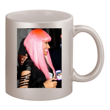 Nicki Minaj 11oz Metallic Silver Mug