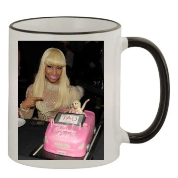 Nicki Minaj 11oz Colored Rim & Handle Mug