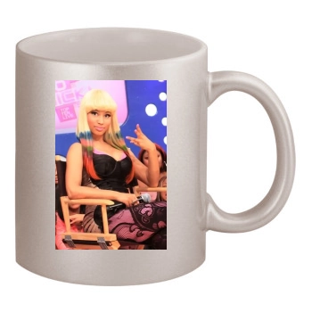 Nicki Minaj 11oz Metallic Silver Mug