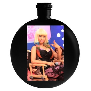 Nicki Minaj Round Flask