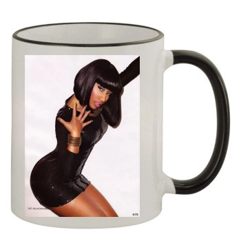 Nicki Minaj 11oz Colored Rim & Handle Mug